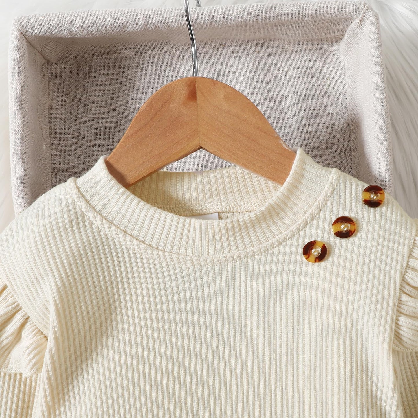 Miipat Toddler Girls Clothing Set Girls Outfits Set Long Sleeve Pullover Tops with Mini Skirt Sets Spring Autumn Baby Clothing Sets Girls Dresses