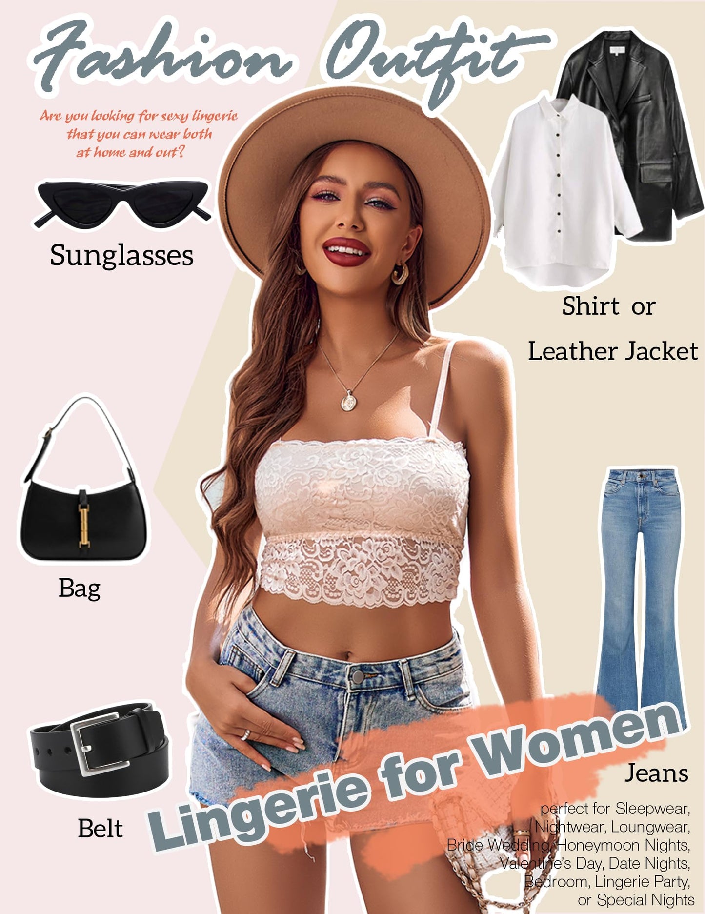 Avidlove Damen Tank Top Mesh Crop Tops Sexy Spitze Camisole Transparent Tanktops Ärmellos Sommer Oberteile Spaghettiträger Trägertop Bustier Unterhemd