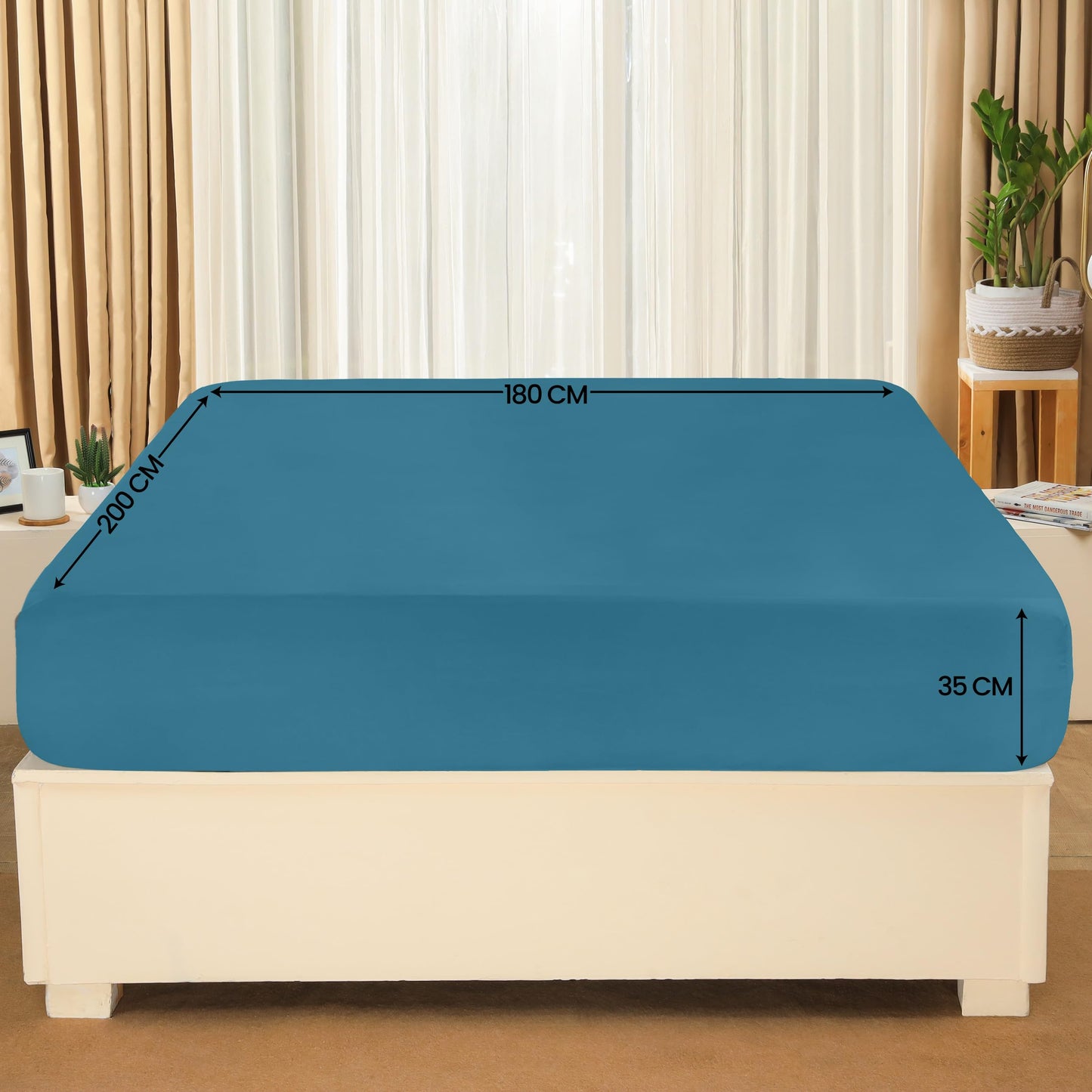 Utopia Bedding - Spannbettlaken 180x200cm - Grau - Gebürstete Polyester-Mikrofaser Spannbetttuch - 35 cm Tiefe Tasche