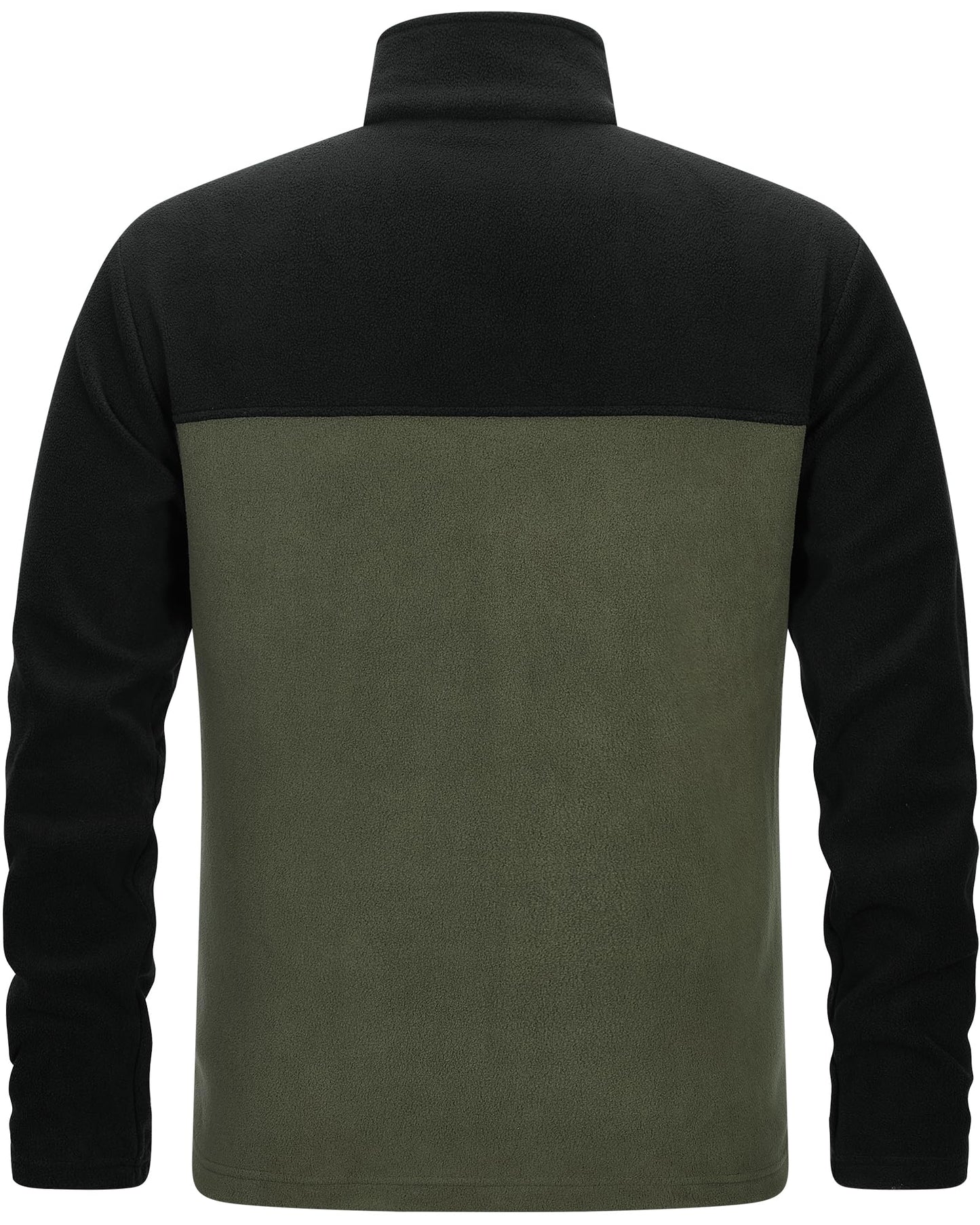 33,000ft Herren Fleecejacke Leicht Strickjacke Warm Übergangsjacke