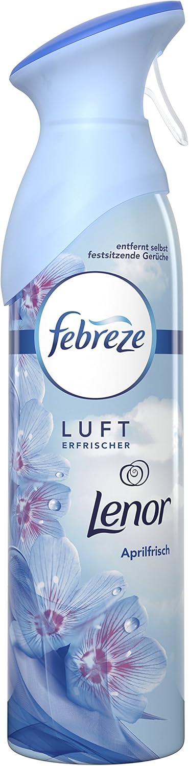 Febreze Lufterfrischer Aprilfrisch, 3er Pack (3 x 300ml), entfernt Gerüche und hinterlässt einen leichten Frischeduft