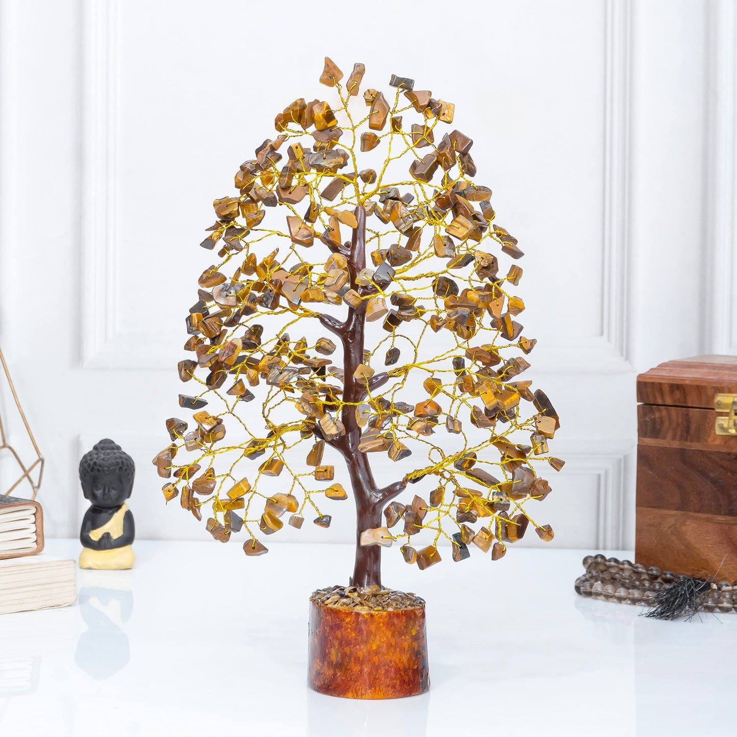 Crocon Der Originale Lebensbaum 7 Chakra Kristall Baum Geschenke für Frauen