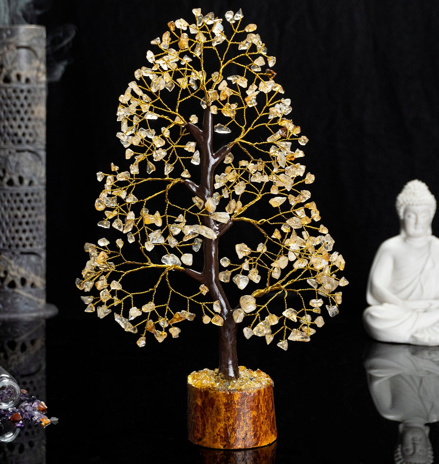 Crocon Der Originale Lebensbaum 7 Chakra Kristall Baum Geschenke für Frauen