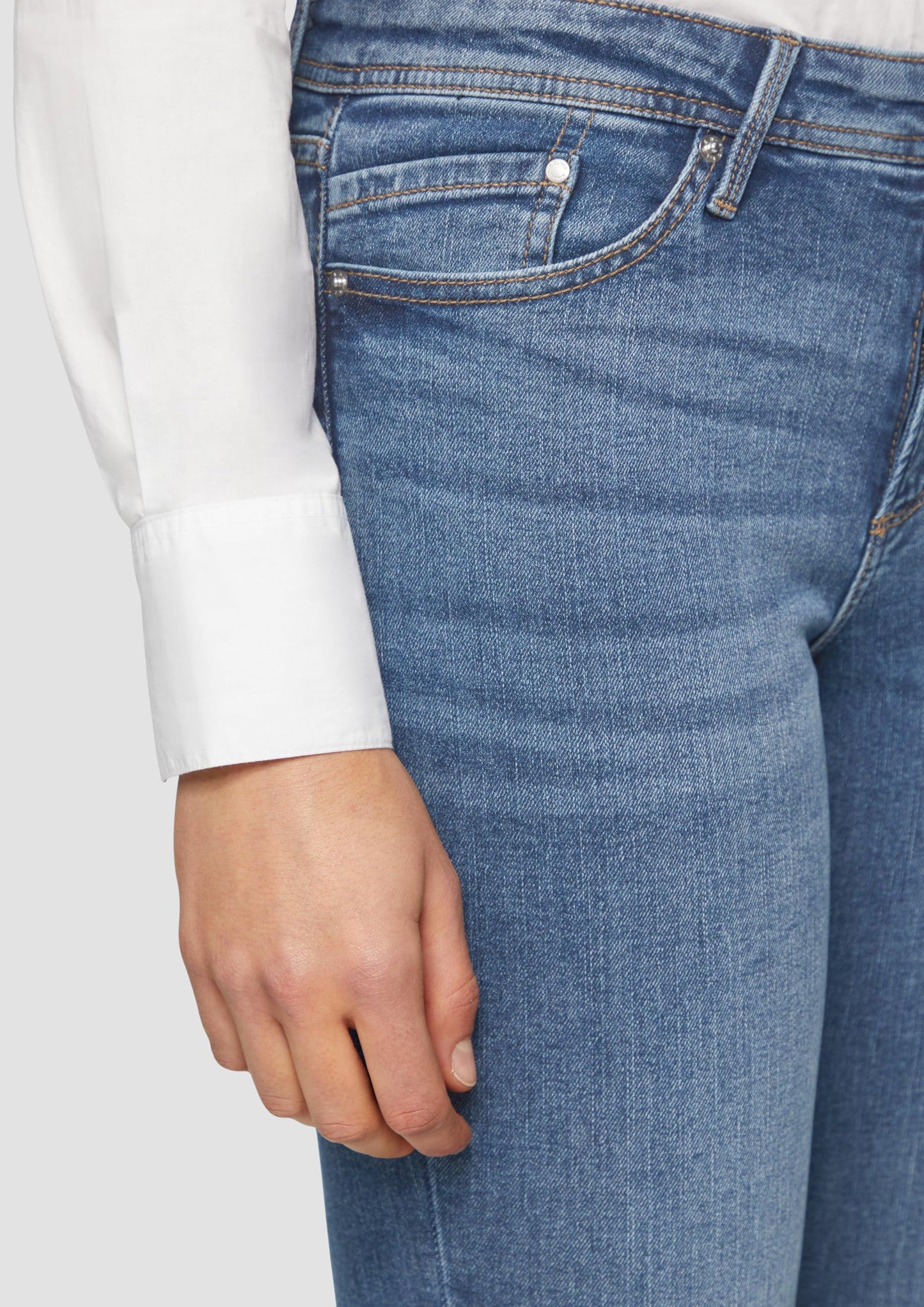 s.Oliver Jeans Betsy/Slim Fit/Mid Rise/Slim Leg