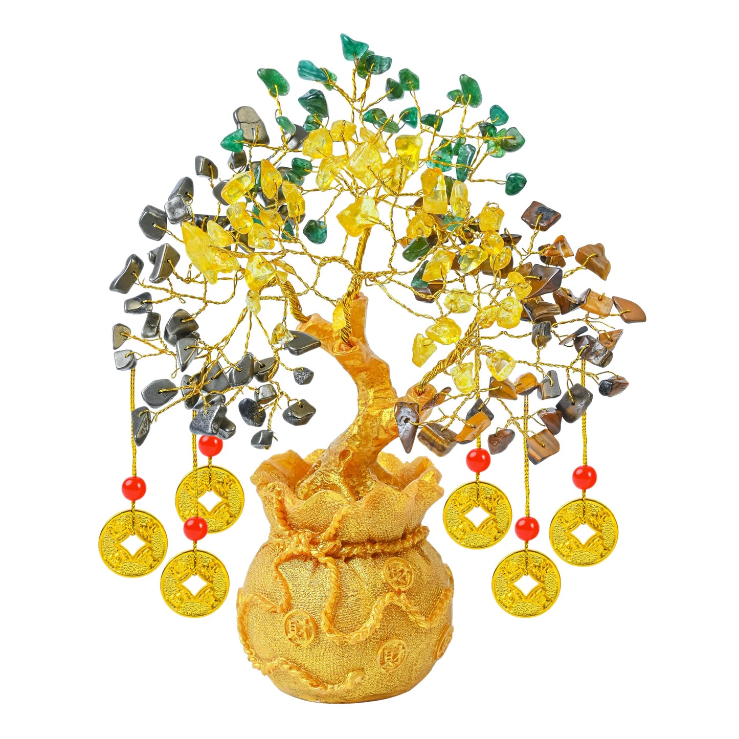 Crocon Der Originale Lebensbaum 7 Chakra Kristall Baum Geschenke für Frauen