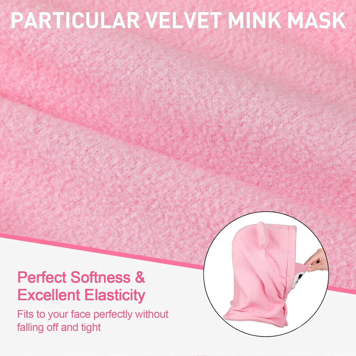 Children's Winter Thermal Fleece Balaclava 4-12 Years, Multifunctional Windproof Adjustable Face Mask, Ski Mask, Warm Hat, Balaclava, Neck Warmer Scarf for Boys and Girls, Outdoor Activities