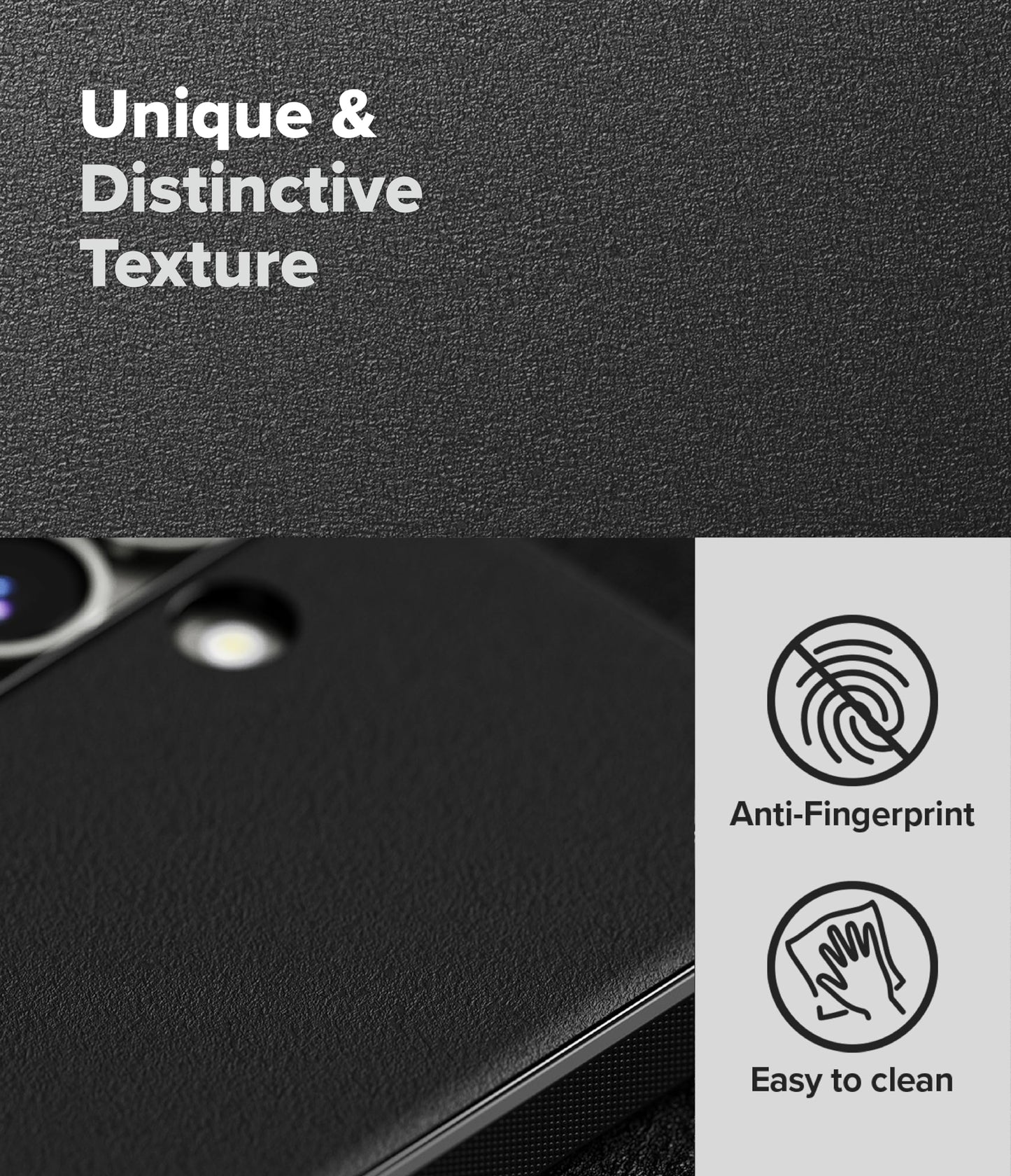 Ringke Onyx Case Compatible with Samsung Galaxy S25 Ultra, Firm Grip, Non-Slip Elegant Design, Perfect Fit, TPU Shockproof Scratch-Resistant Unique Texture Mobile Phone Case, Dark Green